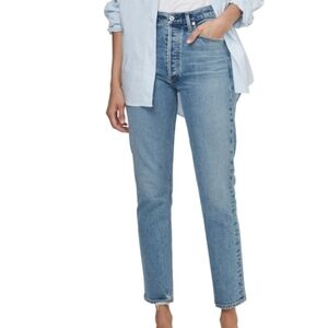 Citizens Of Humanity Light Blue Straight Jeans